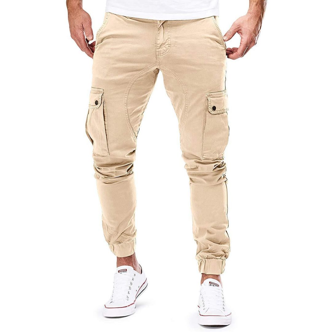 Komfortable Athletische Cargo Hose für Herren