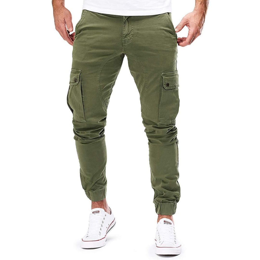 Komfortable Athletische Cargo Hose für Herren