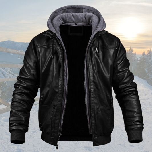 Dave - Winterjacke aus Leder