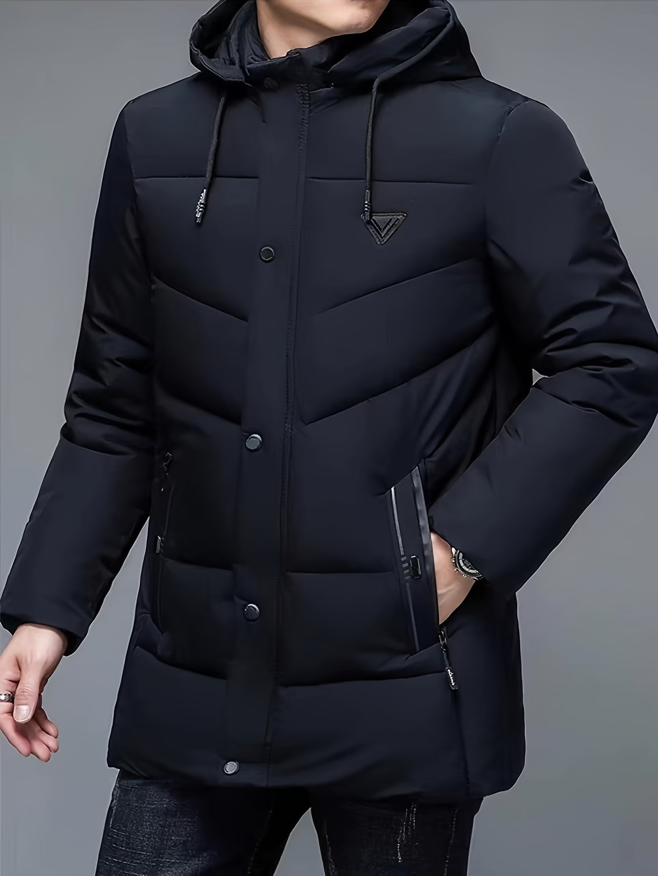 Jochen™ - Stilvolle Jacke Mit Kapuze